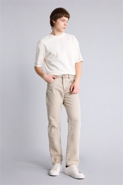 Straight Fit Trousers