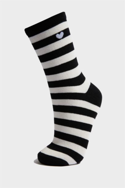 Kadın 5'li Pamuklu Uzun Çorap