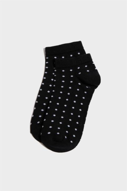 Kadın 5'li Pamuklu Patik Çorap