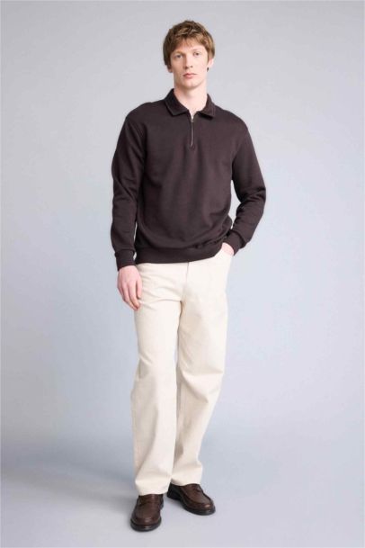 Kalın Kumaş Sweatshirt