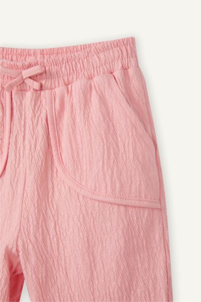 Wıde Leg Jakarlı Pantolon Kız Bebek