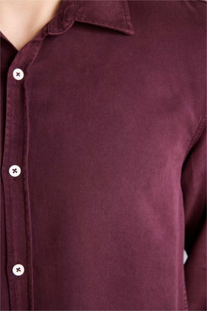 Tencel Uzun Kollu Gömlek