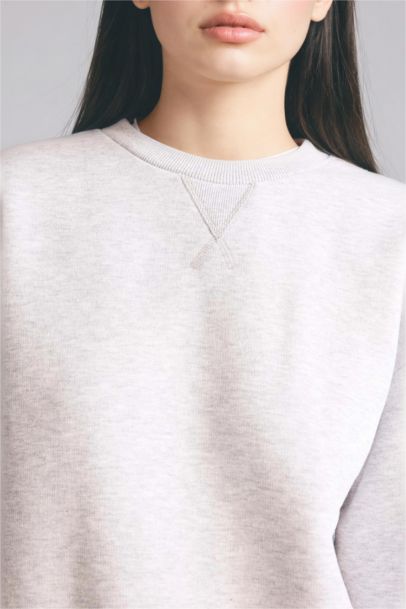 Relax Fıt Basıc Sweatshirt