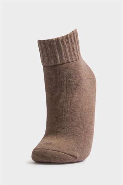 Kadın 3'lü Pamuklu Havlu Çorap