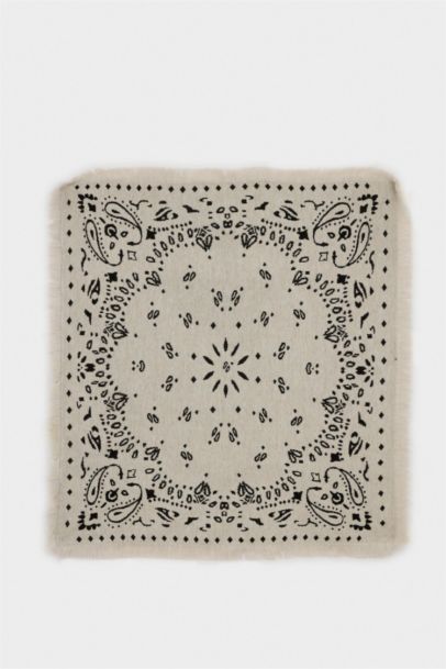 Kadın Şal Desenli Atkı