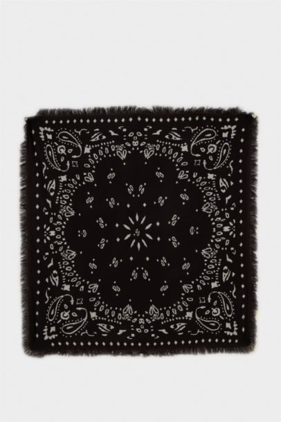 Kadın Şal Desenli Atkı