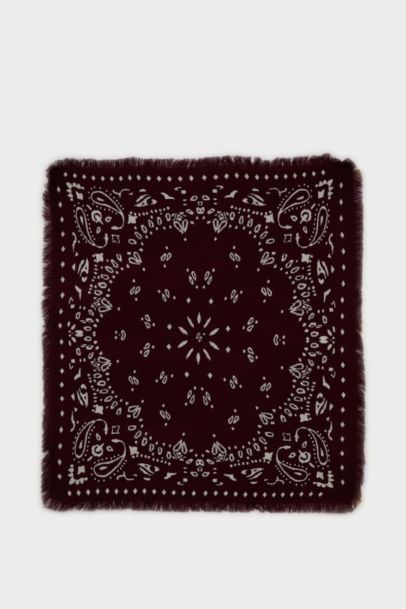 Kadın Şal Desenli Atkı