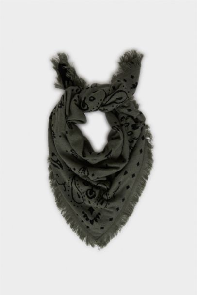 Kadın Şal Desenli Atkı