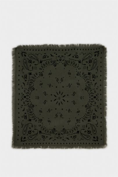 Kadın Şal Desenli Atkı