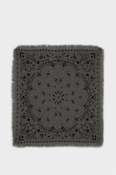 Kadın Şal Desenli Atkı