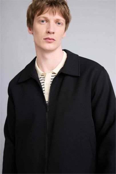 Regular Fit Lined Puffer Jacket