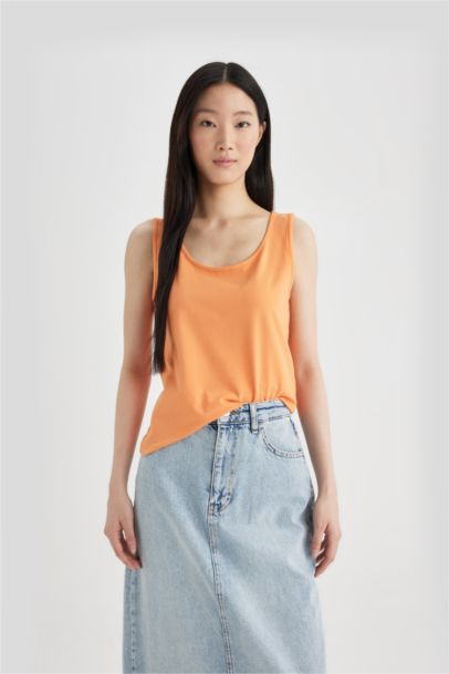 Débardeur Slim Col Rond