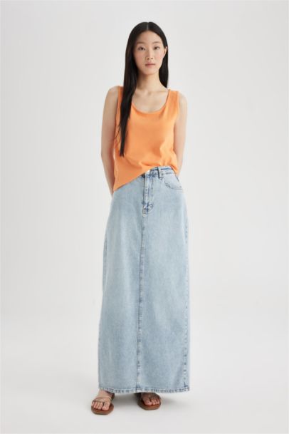 Débardeur Slim Col Rond