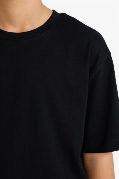 Boy Regular Fit Crew Neck Short Sleeve T-Shirt