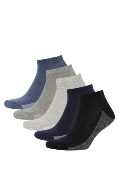 Chaussettes Courtes en Coton pour Homme - 5 Paires
