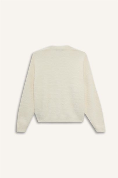 كارديجان تريكو اوفر سايز بياقة V