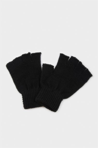 Man Knitwear Gloves