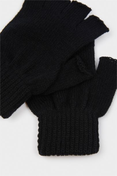 Man Knitwear Gloves