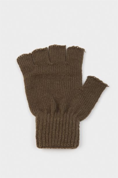 Man Knitwear Gloves
