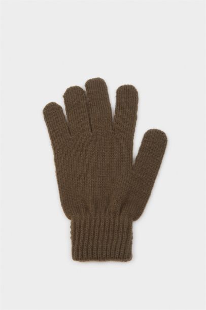 Man Knitwear Gloves