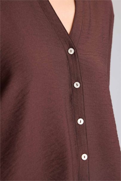 Regular Fit Shirt Collar Long Sleeve Shirt