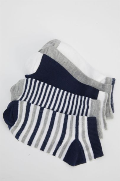 Boys Cotton 5 Pack Short Socks