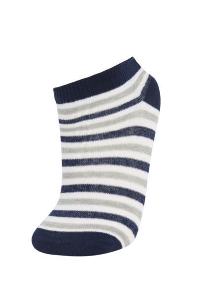 Boys Cotton 5 Pack Short Socks