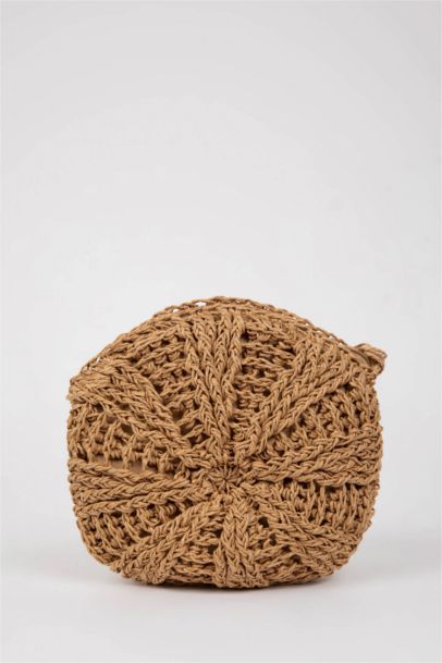 شنطة يد قش متقاطعة