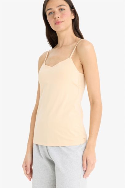 Fall in Love Regular Fit Cotton Tank Top