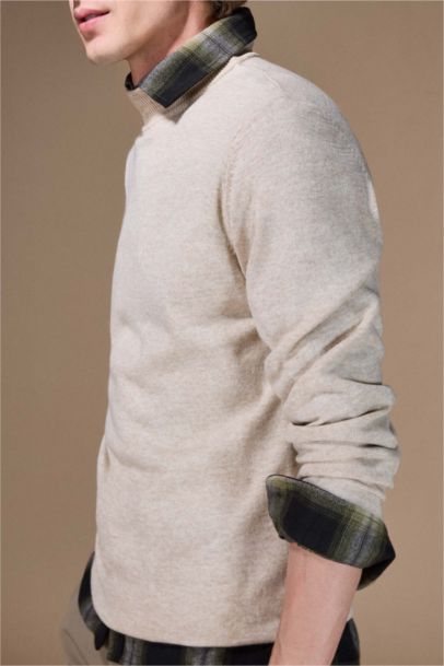 Slim Fit Triko Kazak