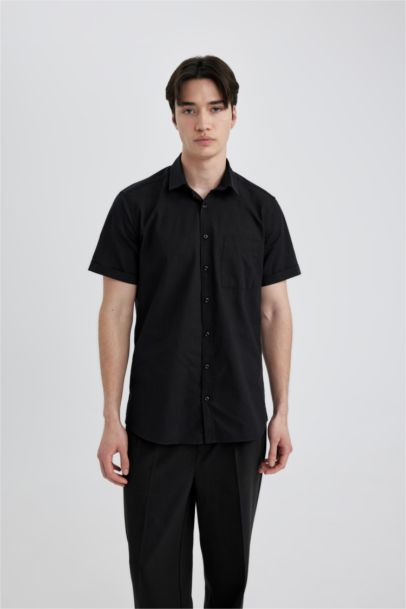 Slim Fit Short Sleeve Shirt
