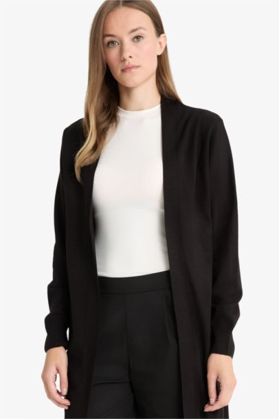Cardigan long Coupe régulière