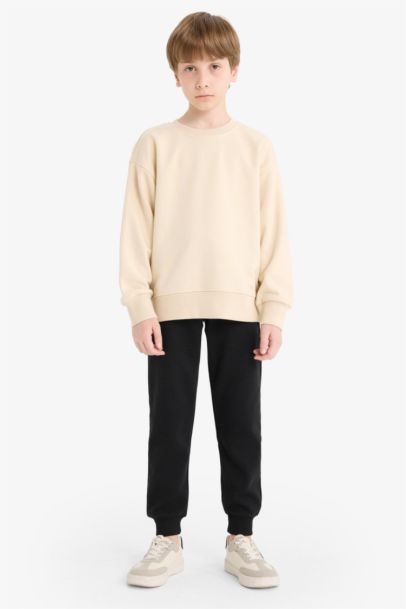 بنطلون سويت بانتس اولادي جوجر قصة عادية وخصر مطاطي