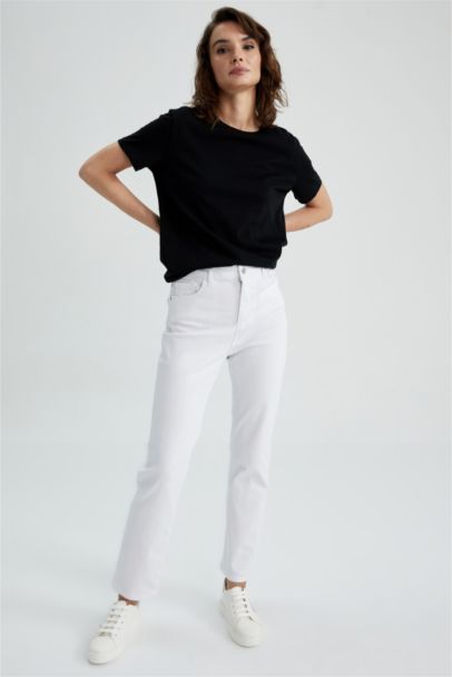 Traditional Carmela Slim Fit Gabardine Trousers