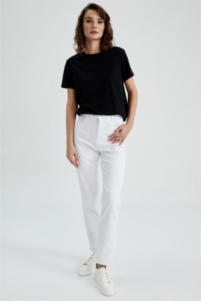 Traditional Carmela Slim Fit Gabardine Trousers