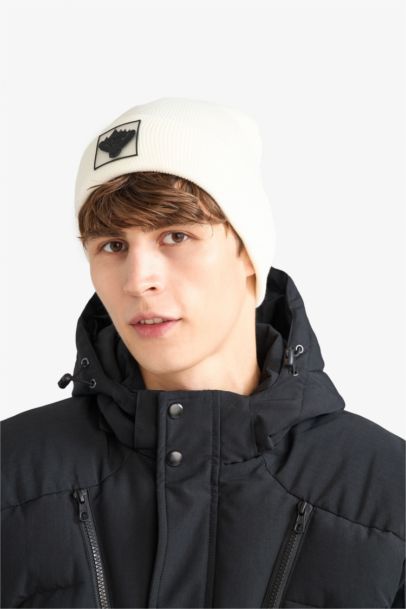 Boy Woven Label Beanie