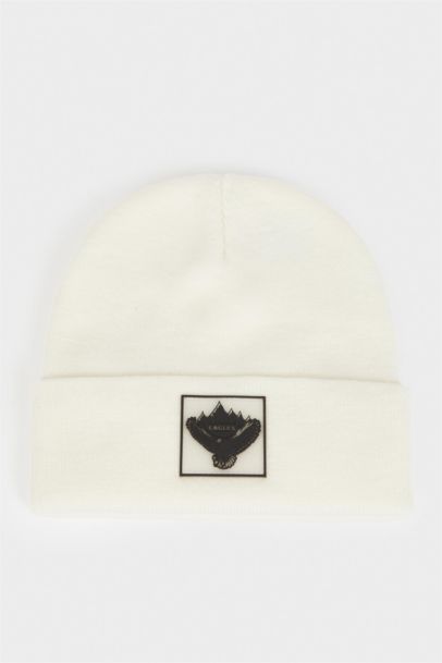 Boy Woven Label Beanie