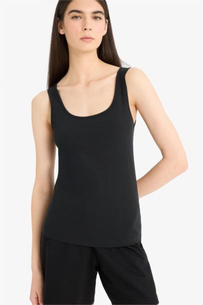 Fall in Love Regular Fit Cotton Undershirt