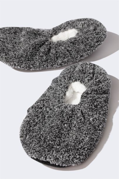 Mab Flat Sole Plush Home Slippers