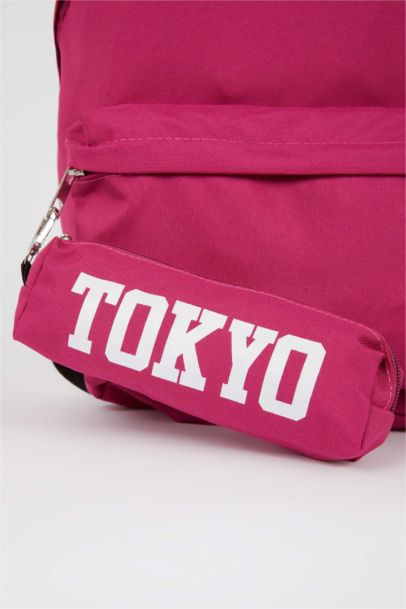 Рюкзак и пенал водоотталкивающий унисекс, Школьная коллекция