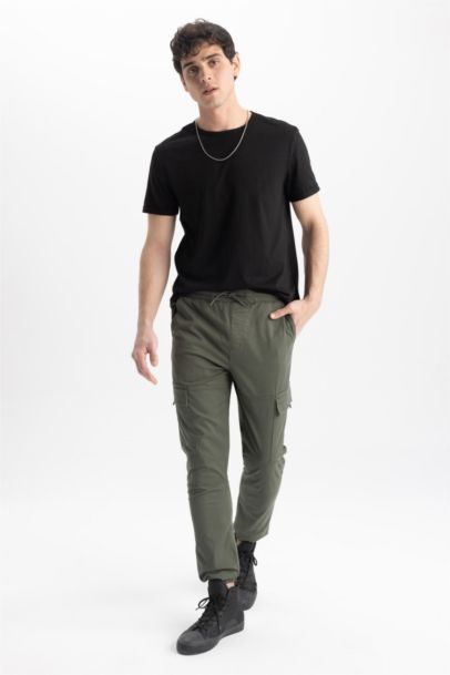 Slim Cargo Jogger Pants