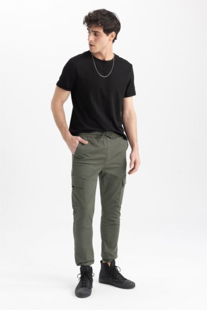 Slim Cargo Jogger Pants