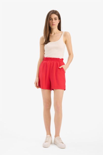 Paperbag High Waist Wide Leg Belmando Shorts