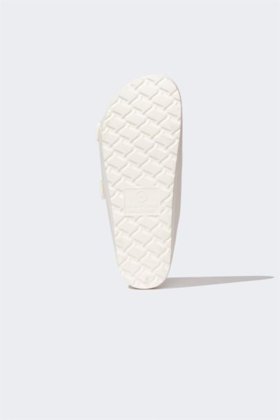 Double Band Buckled Slippers