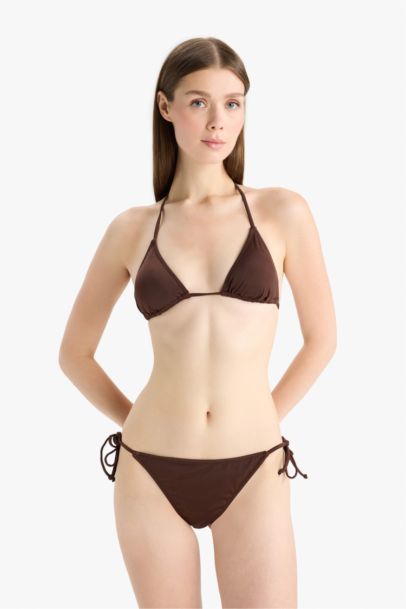 Fall in Love Regular Fit Triangle Bikini Top