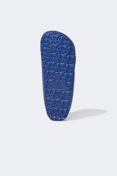 Boy Eva Double Band Buckled Slippers