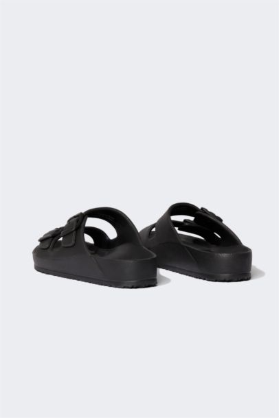 شبشب إيفا بكعب مسطح