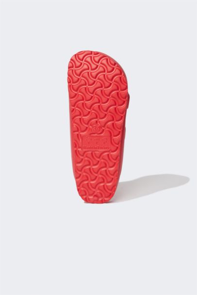 Girls Eva Double Band Buckled Slippers