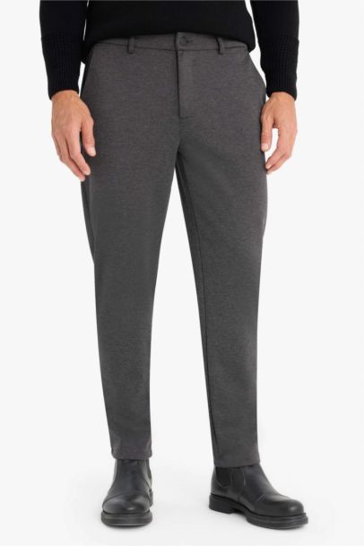 Basic Straight Leg Summer Fabric Jogger Pants