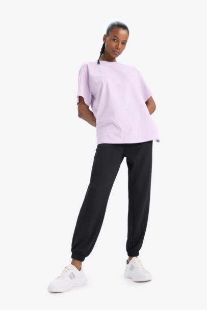 DeFactoFit Oversize Fit Crew Neck Short Sleeve T-Shirt